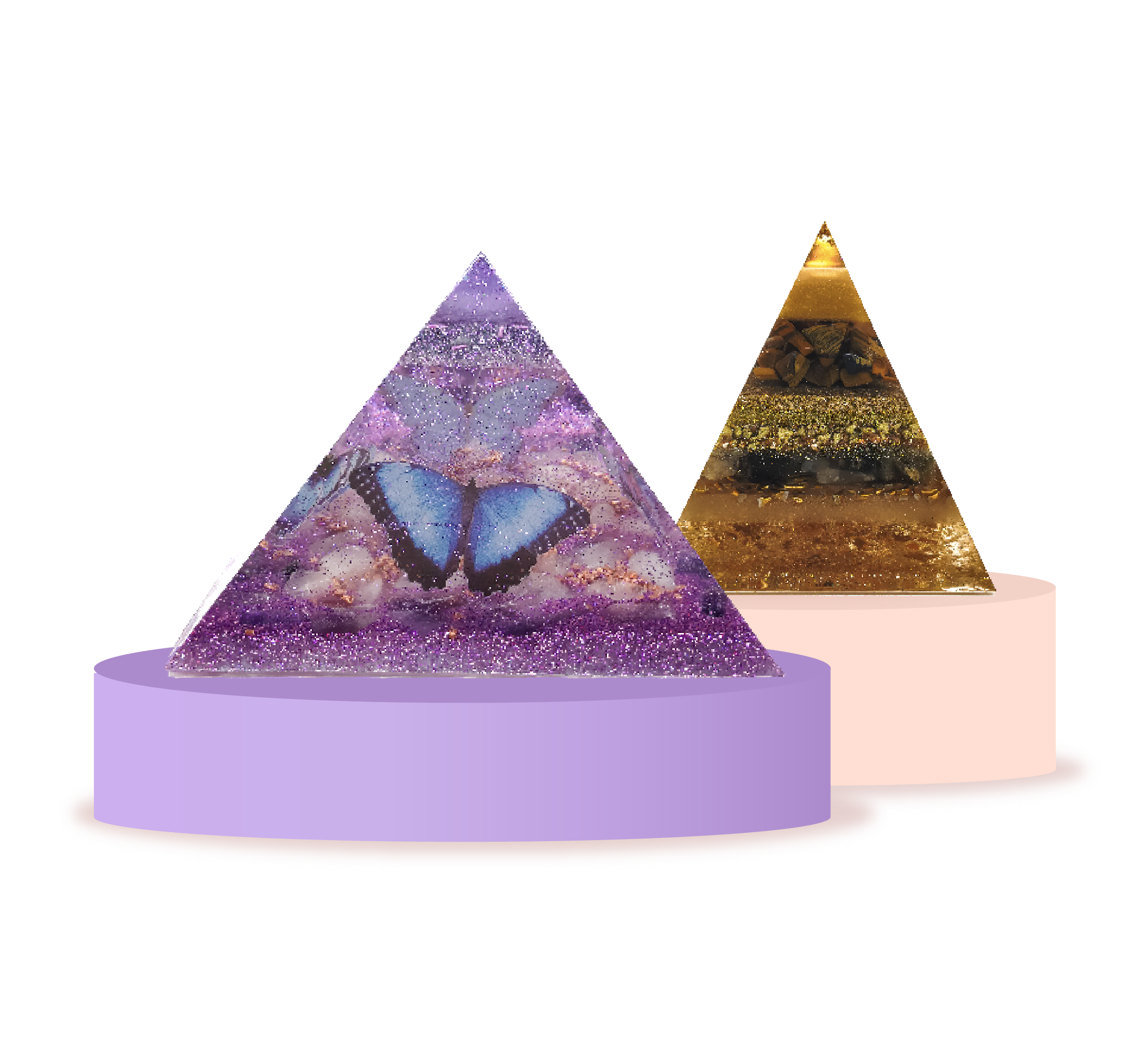 Orgonite_piramides