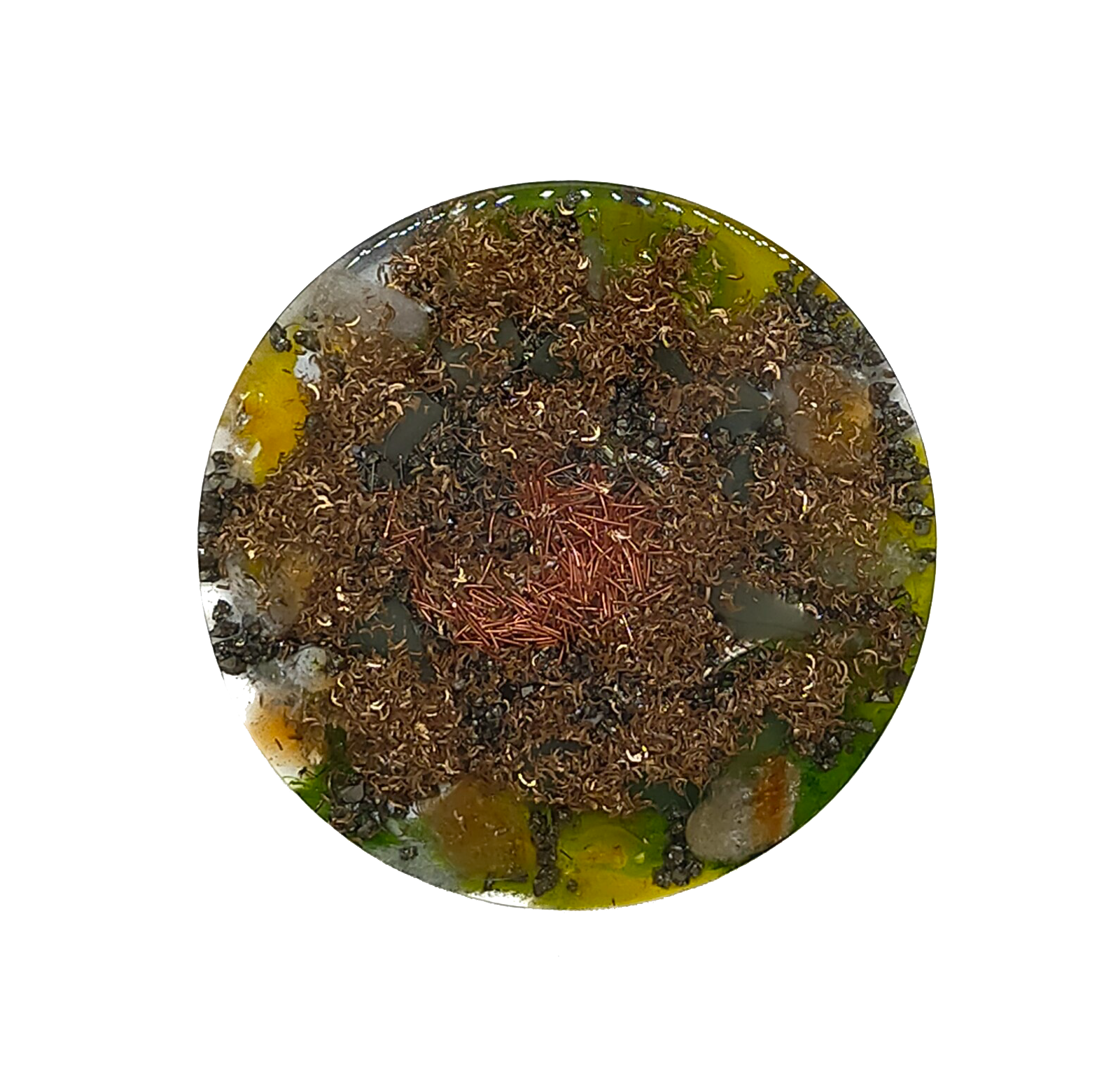 Orgonite oplaadschijf Abundance Orgonite oplaadschijf Abundance